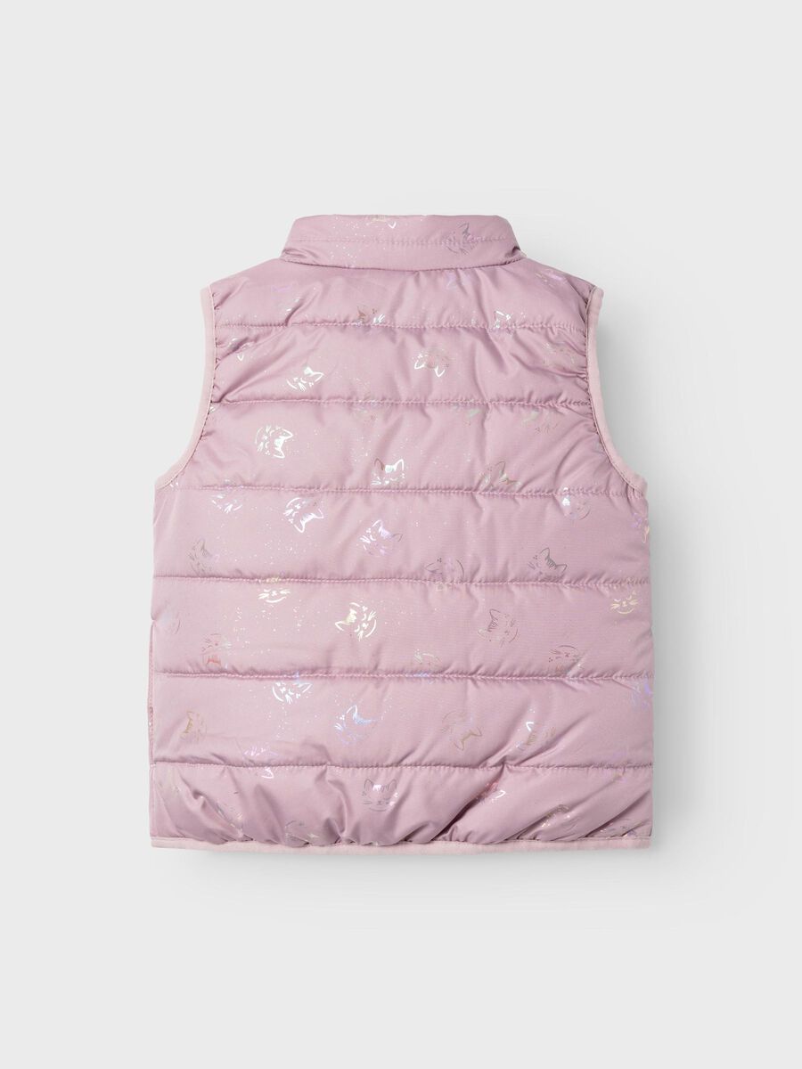 name it IMPRIMÉ EN ALUMINIUM GILET SANS MANCHES, Mauve Shadows, highres - 13231160_MauveShadows_002.jpg