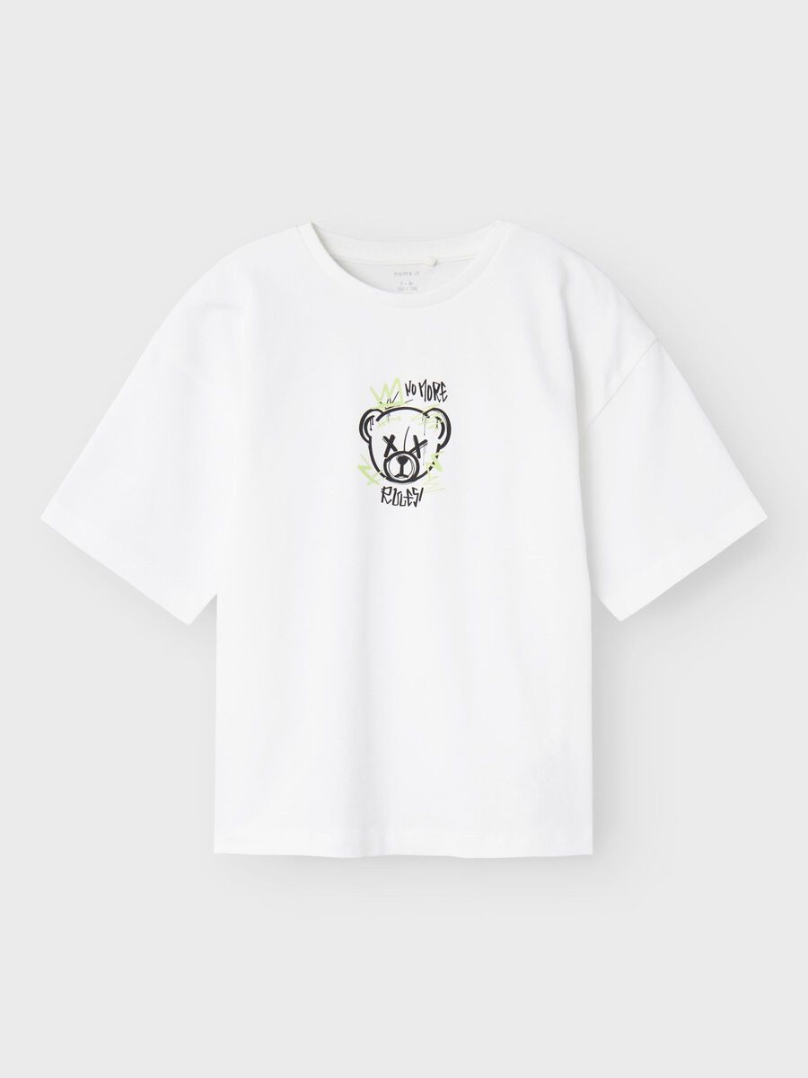 name it ORGANIC COTTON T-SHIRT, Bright White, highres - 13236516_BrightWhite_003.jpg
