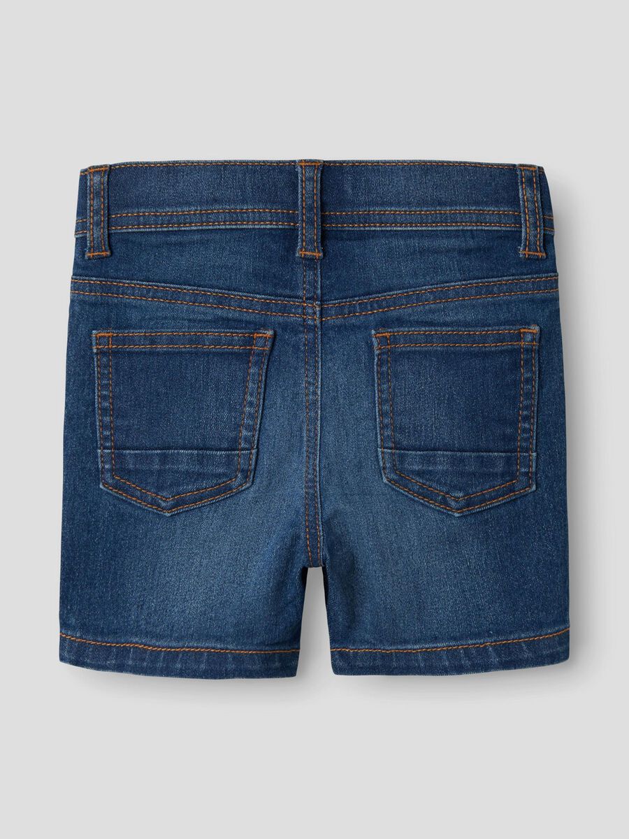 name it SLIM FIT JEANSSHORTS, Dark Blue Denim, highres - 13238088_DarkBlueDenim_002.jpg