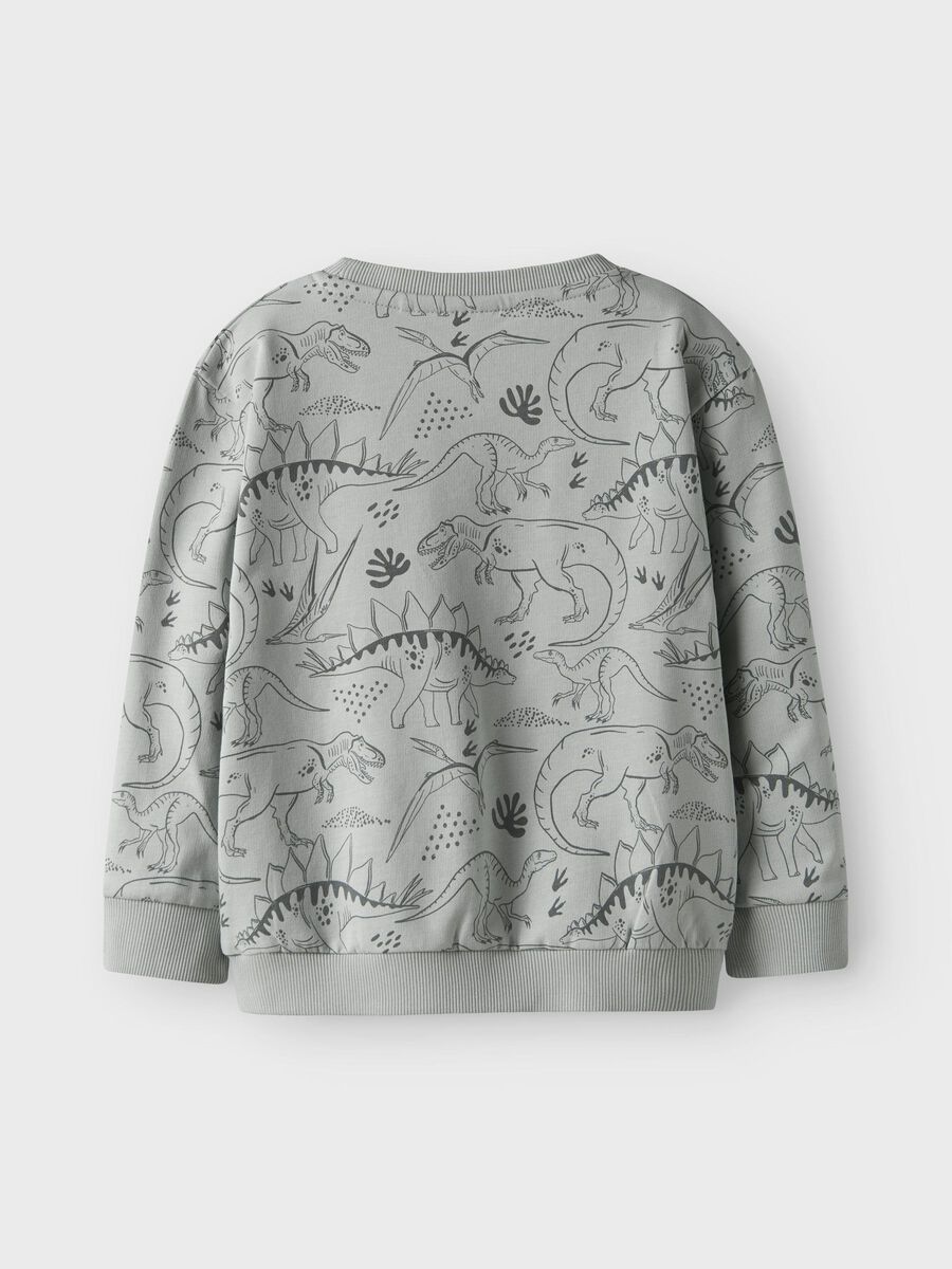 name it REGULARNY KRÓJ BLUZA SPORTOWA, Aqua Gray, highres - 13244031_AquaGray_1203672_002.jpg