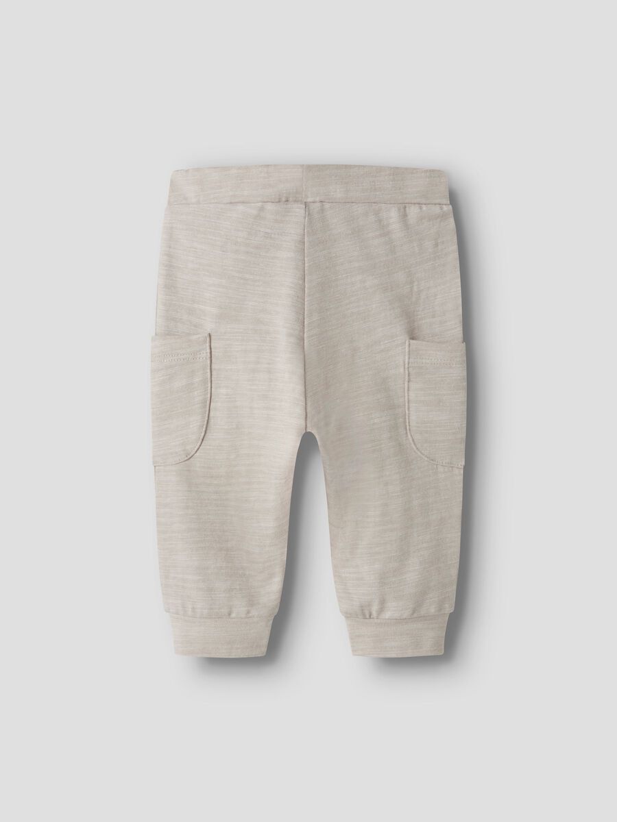 Product carousel image - ORGANIC COTTON TROUSERS, Chateau Gray | 2