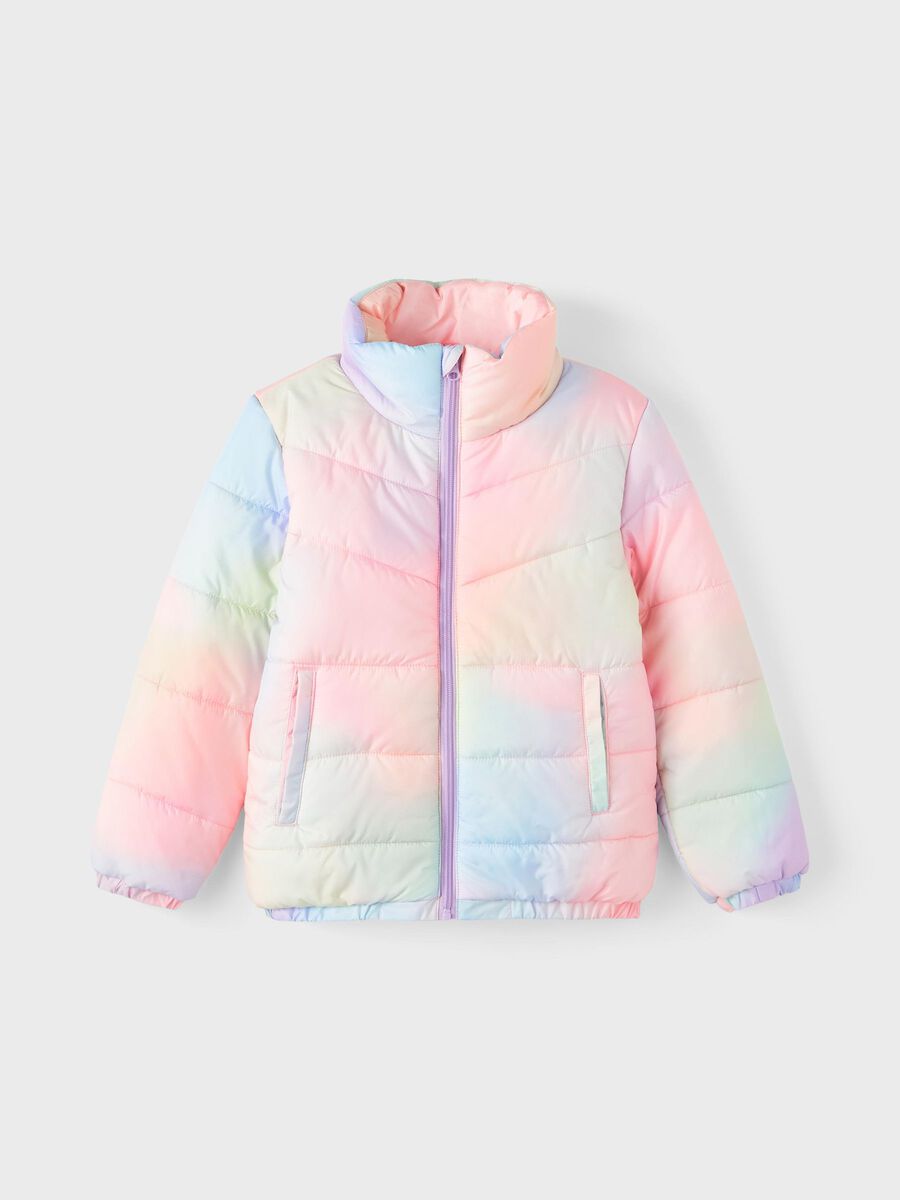 Name it TIE DYE PUFFER JACKET, Orchid Bouquet, highres - 13205465_OrchidBouquet_003.jpg