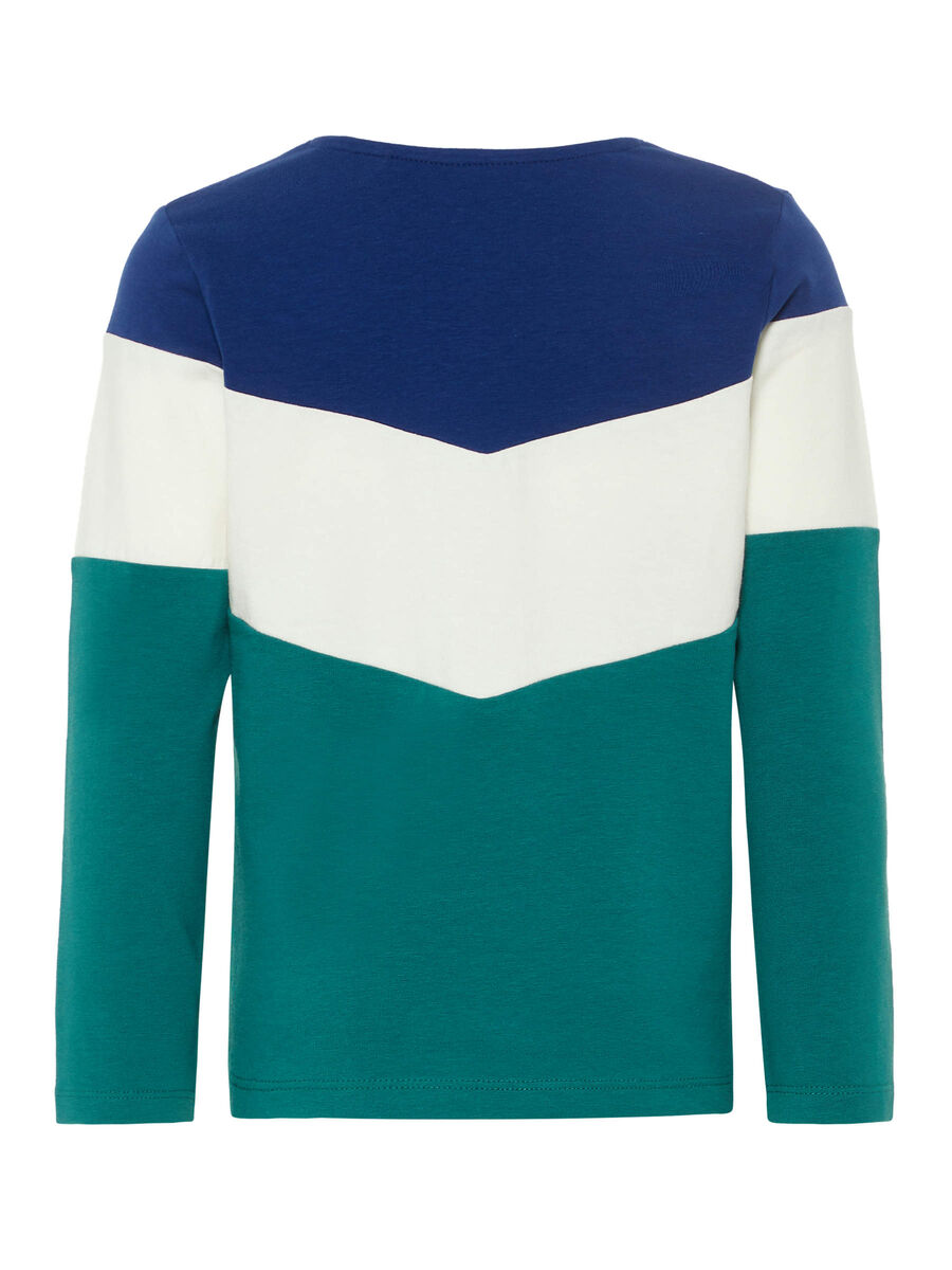 Name it COLOUR BLOCK LONG-SLEEVED T-SHIRT, Bayberry, highres - 13167344_Bayberry_725842_002.jpg