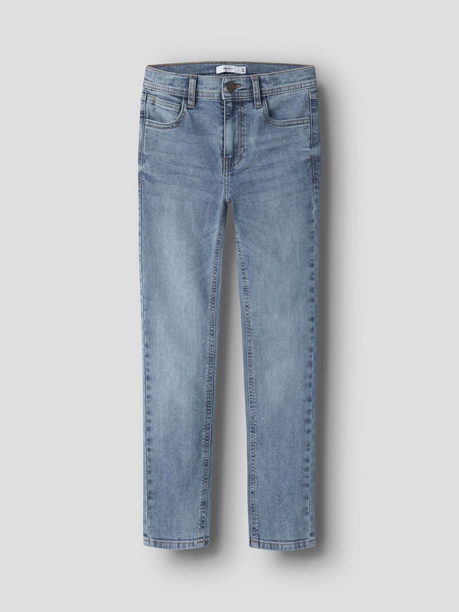 Product carousel image 2 SLIM FIT JEANS, Medium Blue Denim