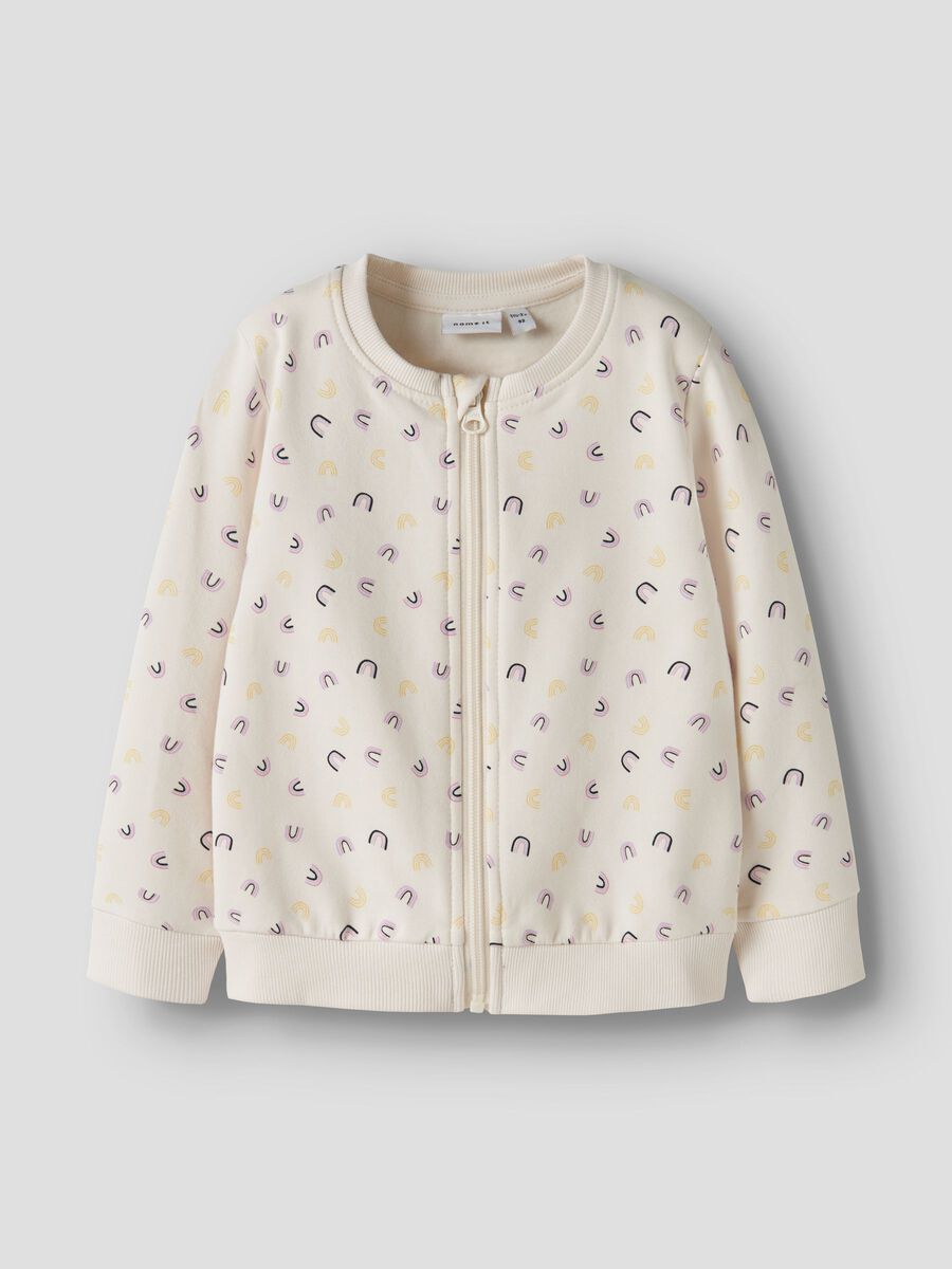 Carousel image - SWEAT CARDIGAN, Jet Stream | 1