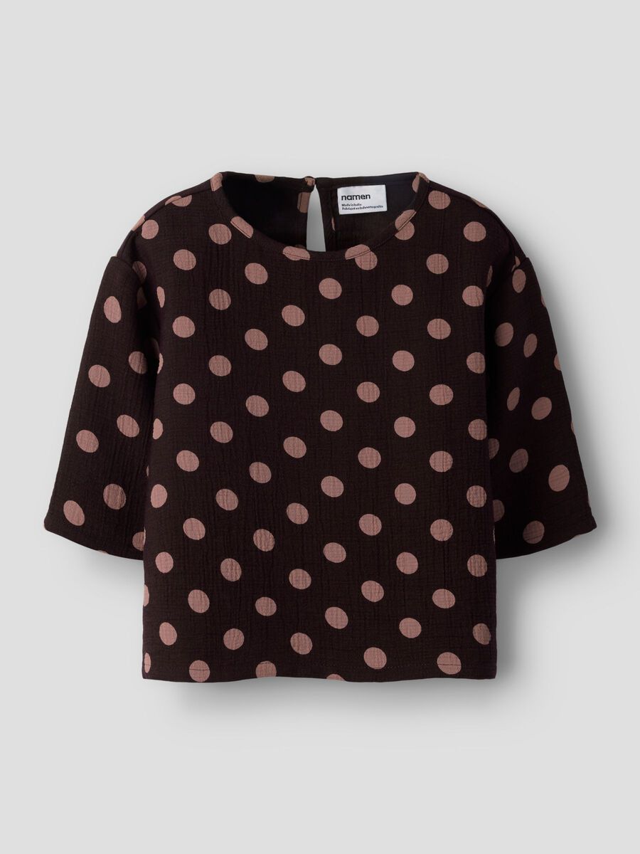Product carousel image 1 LOOSE FIT TOP, Chocolate Plum
