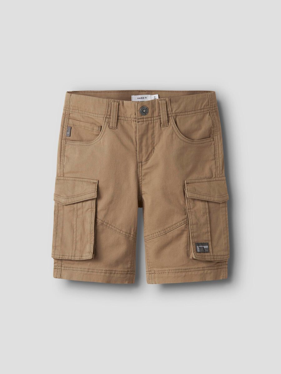 name it REGULAR FIT SHORTS, Kelp, highres - 13198124_Kelp_003.jpg