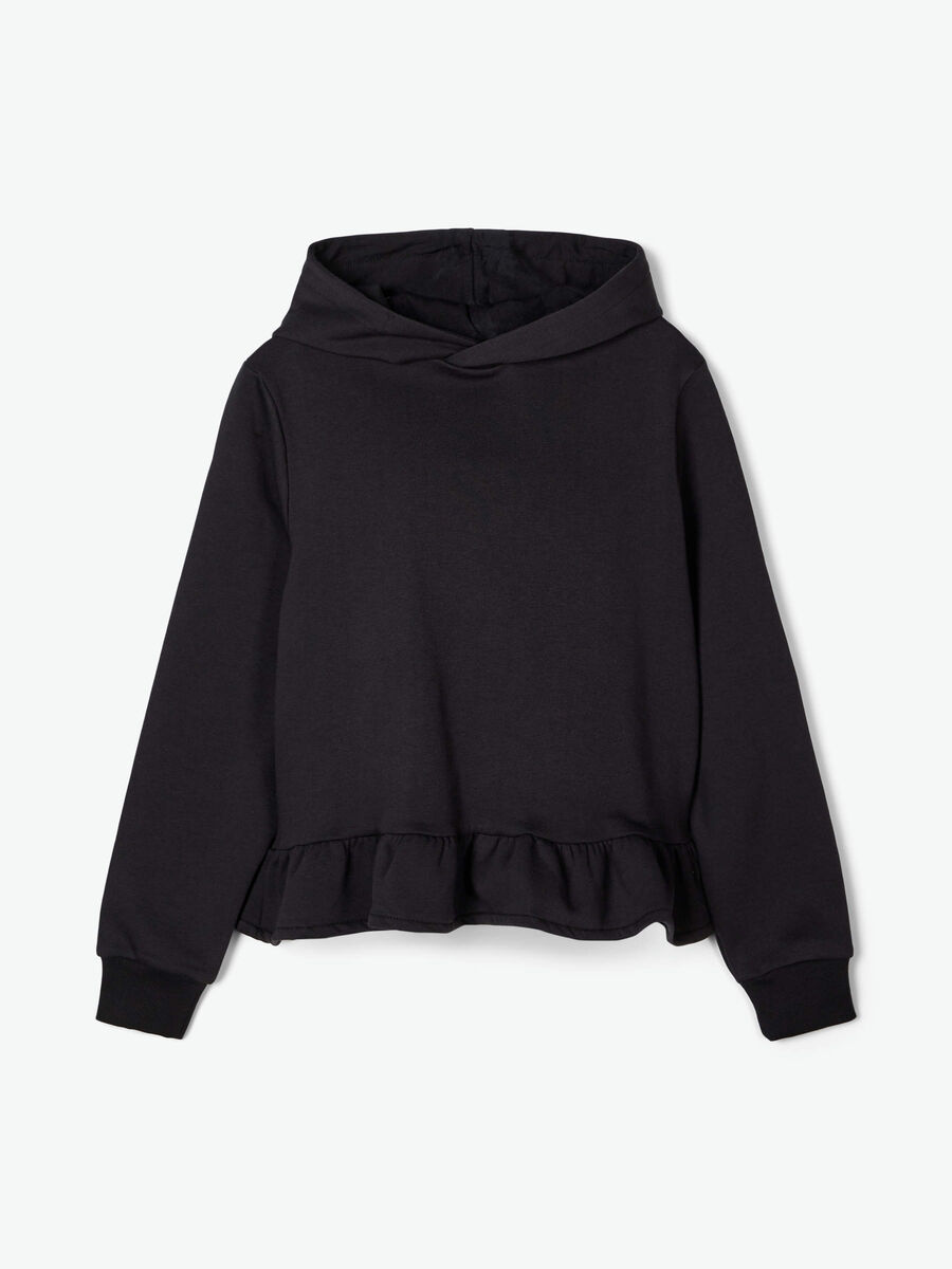 Name it RUCHE SWEATSHIRT, Black, highres - 13181774_Black_003.jpg