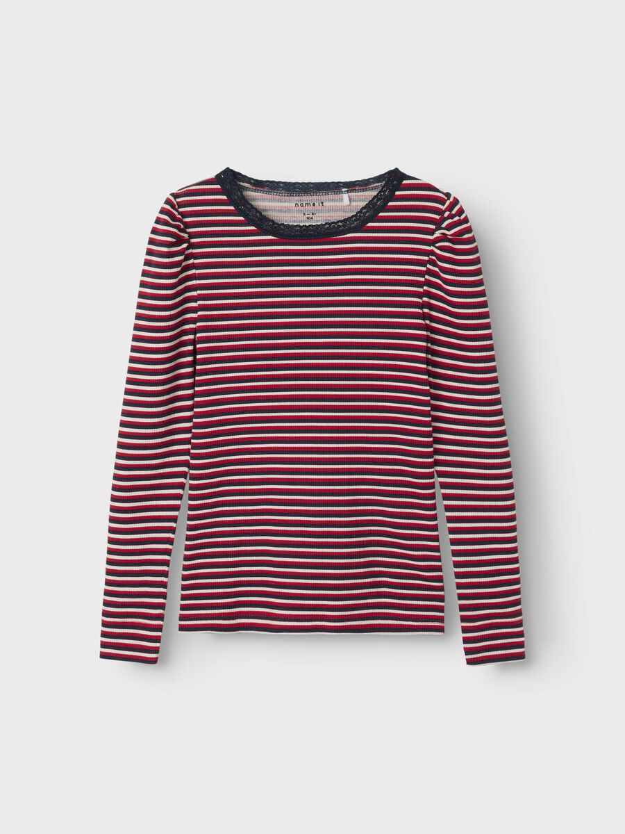 name it SLIM FIT LONG SLEEVED TOP, Salsa, highres - 13240554_Salsa_003.jpg