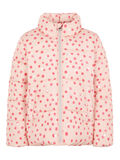 Name it DOTTED HIGH NECK PUFFER JACKET, Silver Pink, highres - 13167273_SilverPink_001.jpg