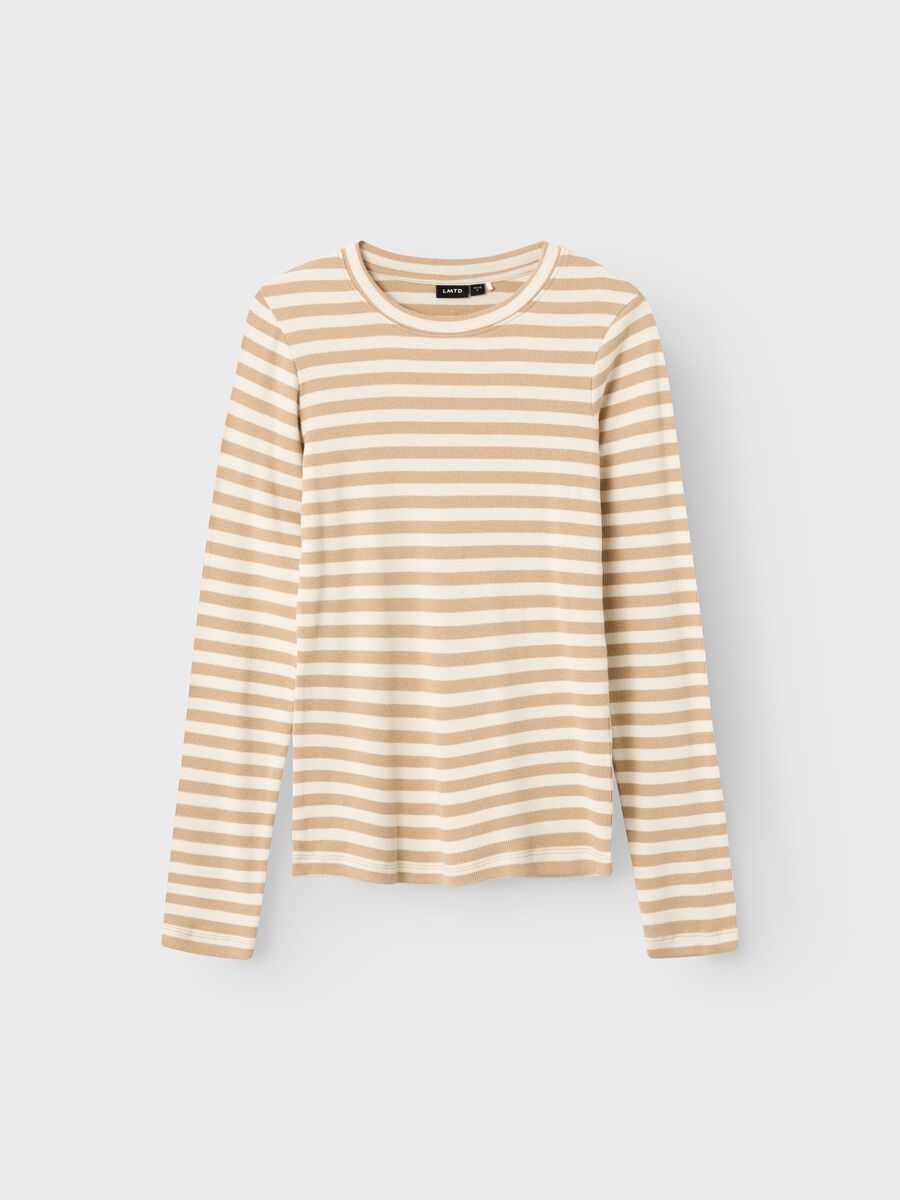 Name it STRIPED LONG SLEEVED TOP, Incense, highres - 13226506_Incense_1083224_003.jpg