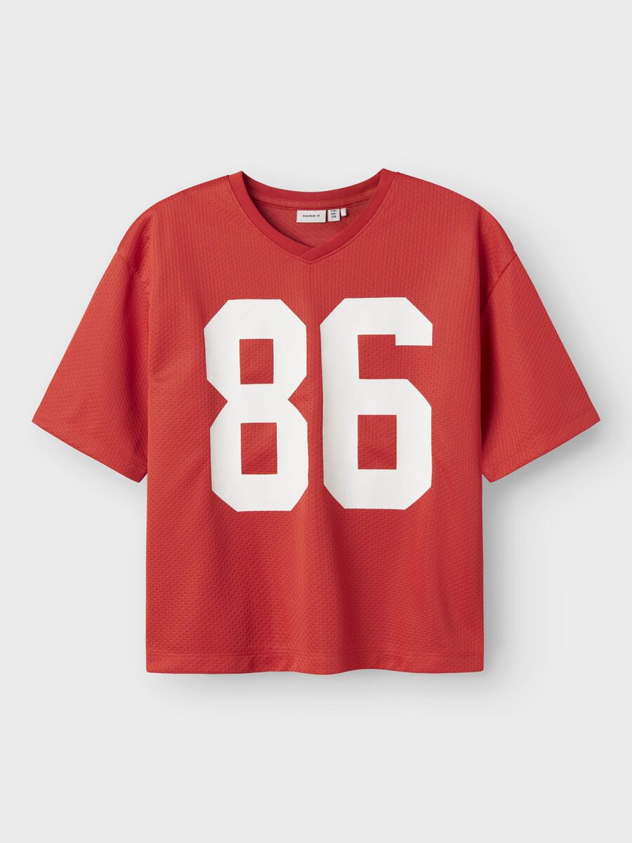name it COUPE DÉCONTRACTÉE T-SHIRT, Paprika, highres - 13241261_Paprika_003.jpg