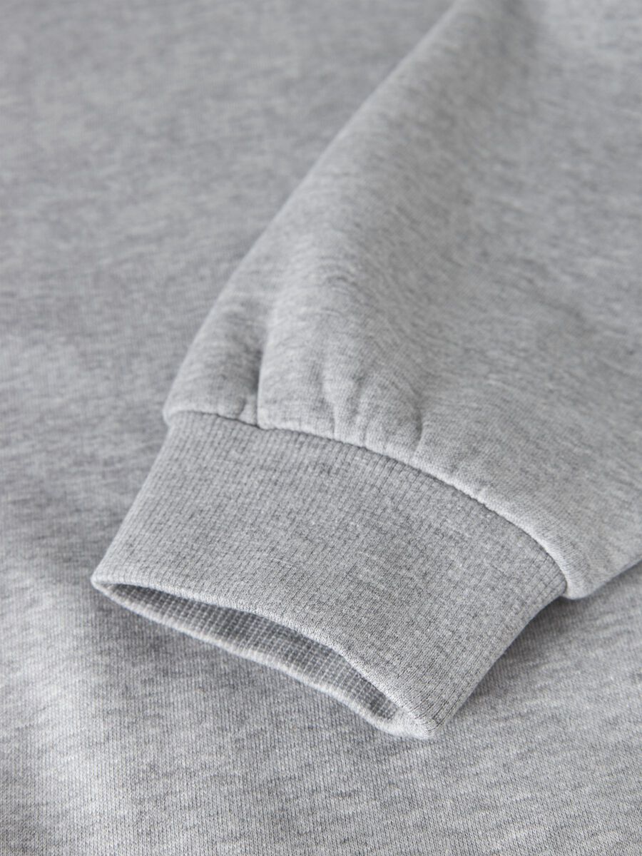 Carousel image - OVERSIZE FIT HOODIE, Grey Melange | 4