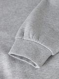 Product image thumbnail - OVERSIZE FIT HOODIE, Grey Melange | 4