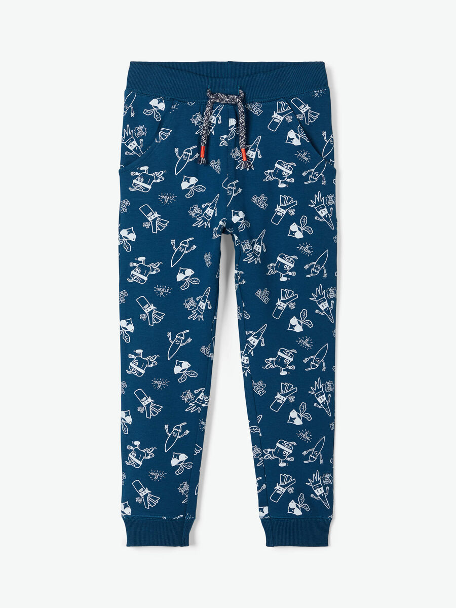 Name it VEGETABLE PRINT SWEATPANTS, Gibraltar Sea, highres - 13179944_GibraltarSea_003.jpg