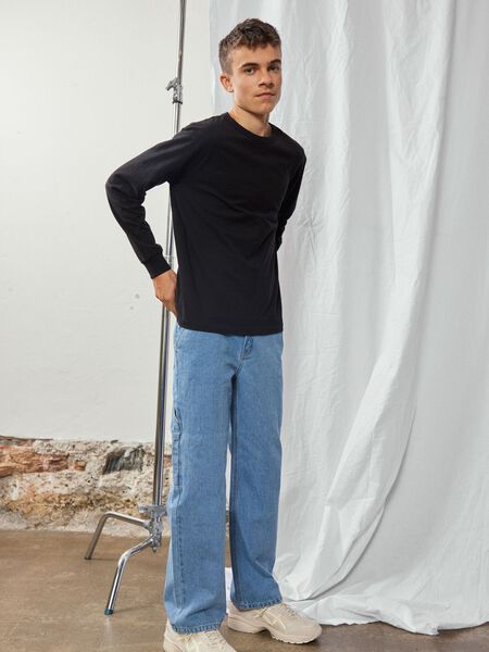 Name it LOOSE FIT CARGOPANTS, Medium Blue Denim, highres - 13222237_MediumBlueDenim_007.jpg