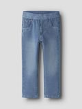 Product image thumbnail - SLIM FIT SWEAT JEANS, Medium Blue Denim | 1