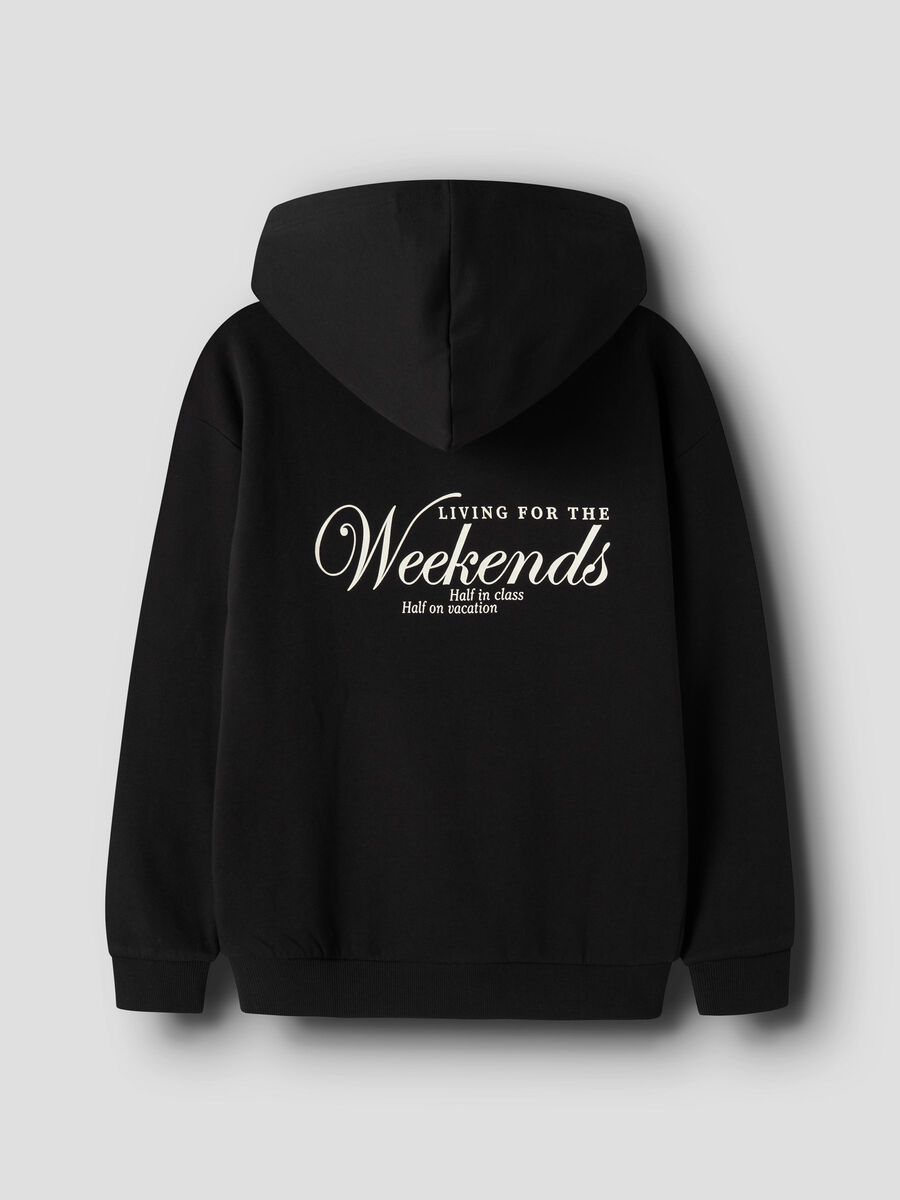 Product carousel image 2 &Oslash;KOLOGISK BOMULD HOODIE, Black