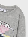 Name it PEPPA PIG SWEATSHIRT, Grey Melange, highres - 13201337_GreyMelange_005.jpg