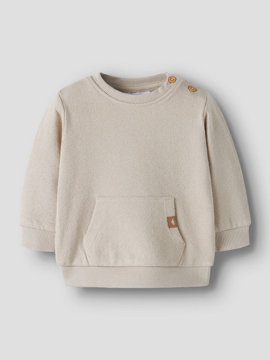 Product carousel image 1 KANGAROO POCKET SWEATSHIRT, Peyote