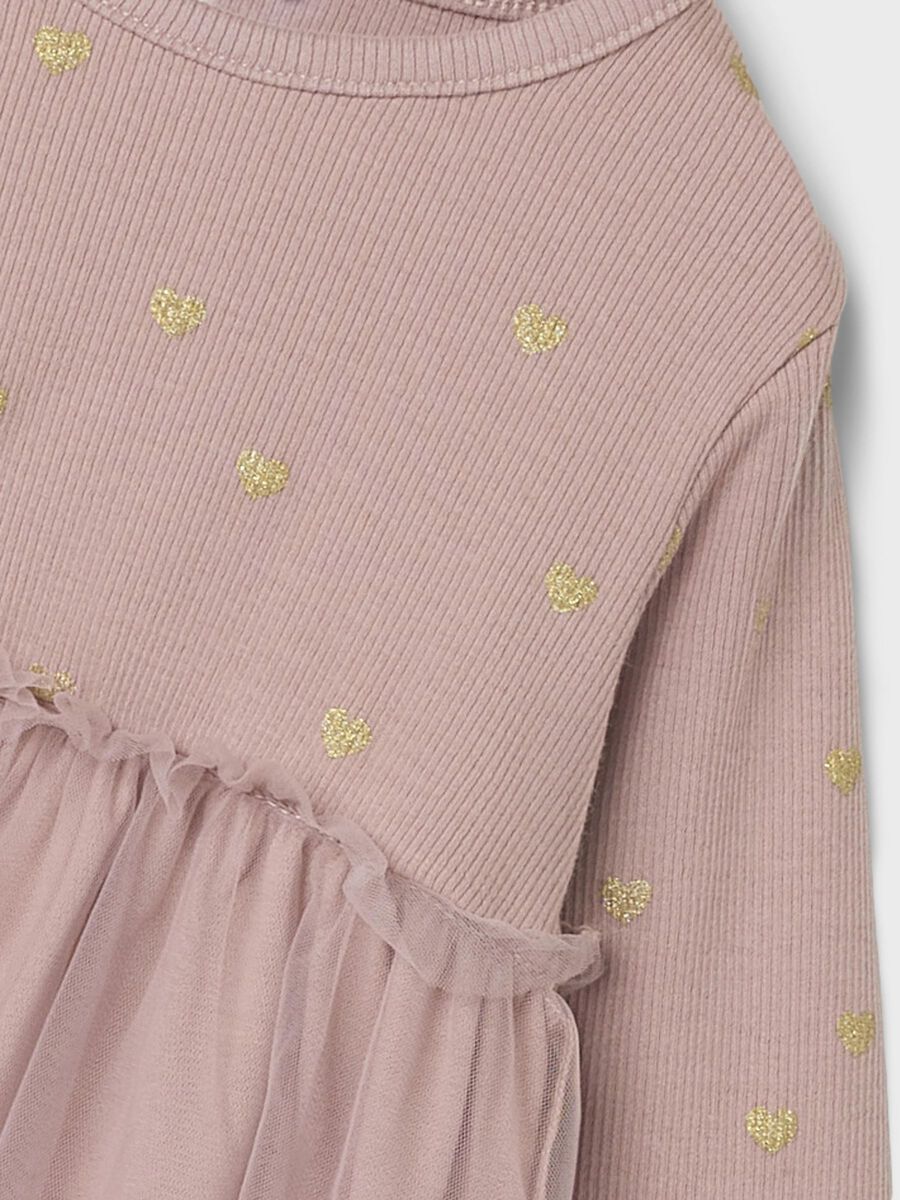 Name it GLITTER PRINT DRESS, Deauville Mauve, highres - 13221368_DeauvilleMauve_005.jpg