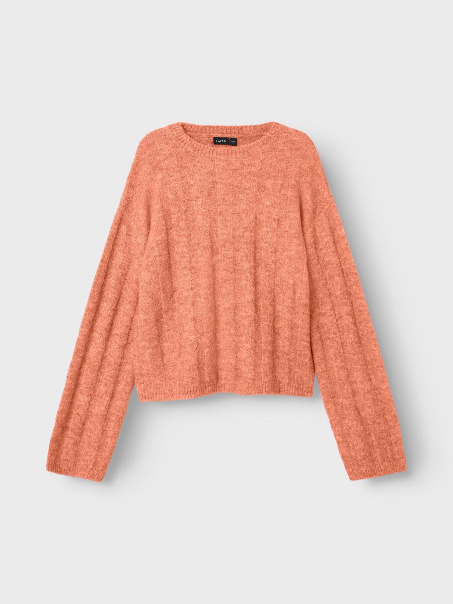name it RELAXED FIT KNITTED PULLOVER, Peach Pink, highres - 13237682_PeachPink_1155360_003.jpg
