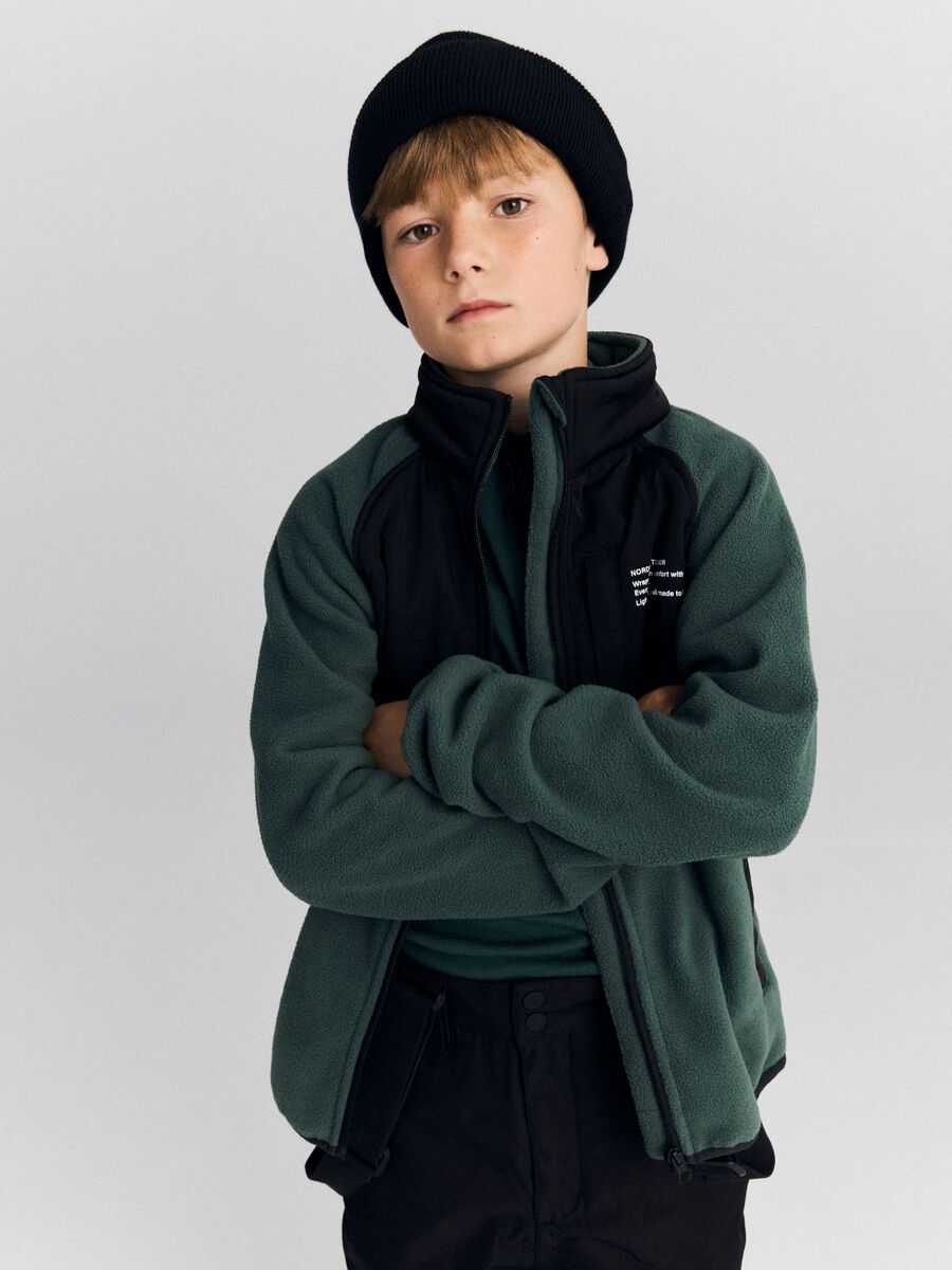 Product carousel image 1 FLEECE JACKET, Jungle Green
