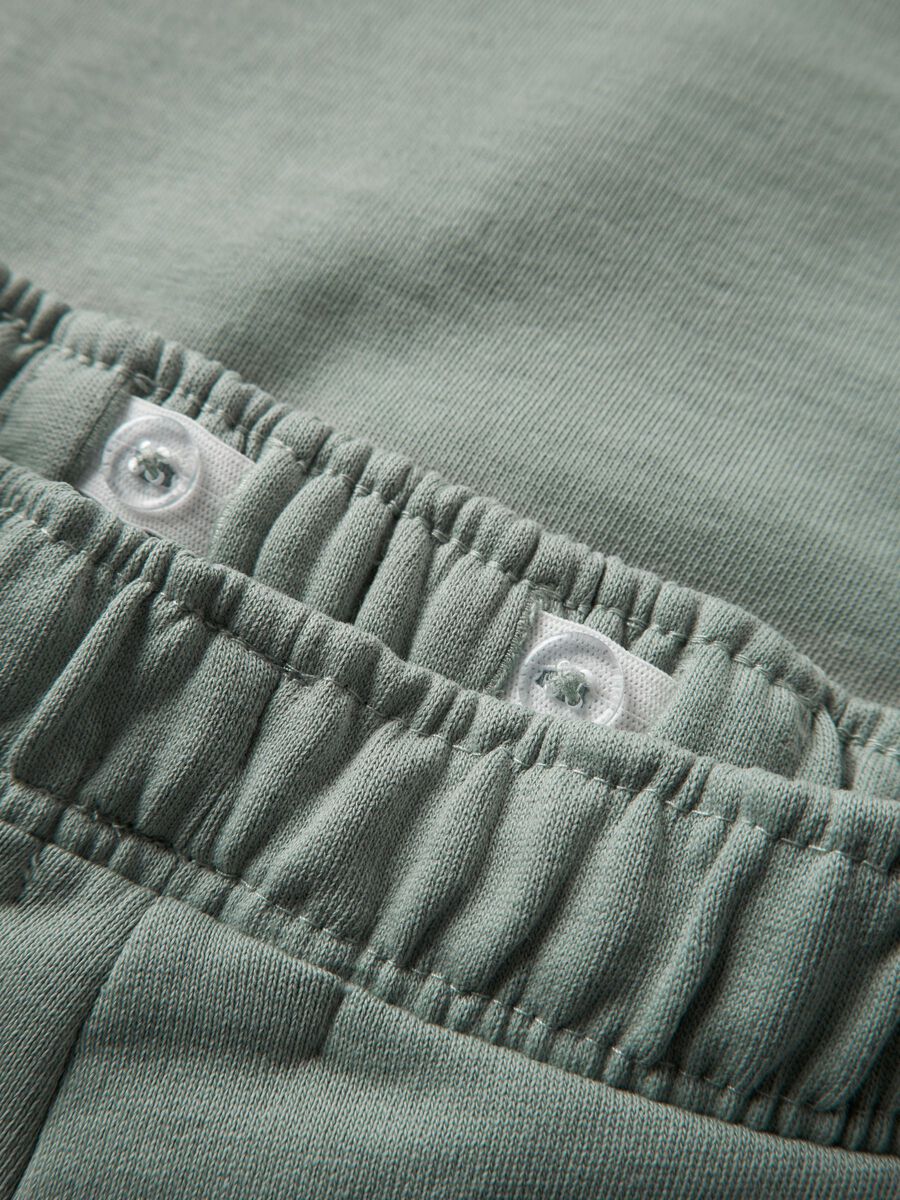 Carousel image - REGULAR FIT SWEATPANTS, Green Milieu | 3