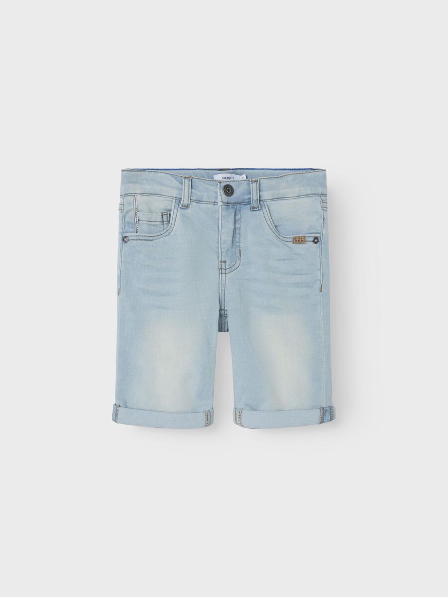 SLIM FIT SHORTS - Boys' | Blue | NAME IT® Finland