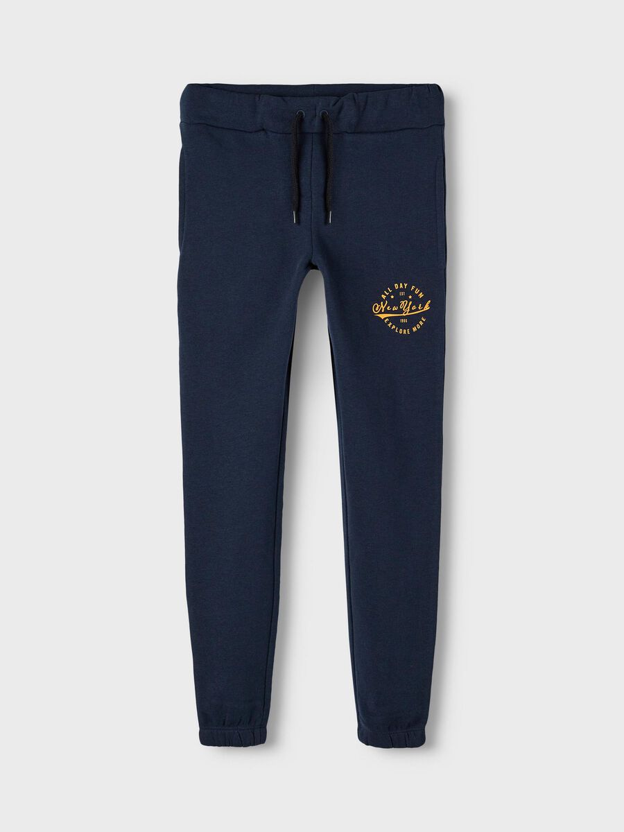 Name it REGULAR FIT SWEATPANTS, Dark Sapphire, highres - 13213477_DarkSapphire_003.jpg
