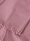 Product image thumbnail - REGULAR FIT TROUSERS, Lilas | 3