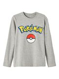 Name it POKÉMON OBERTEIL MIT LANGEN ÄRMELN, Grey Melange, highres - 13216194_GreyMelange_001.jpg