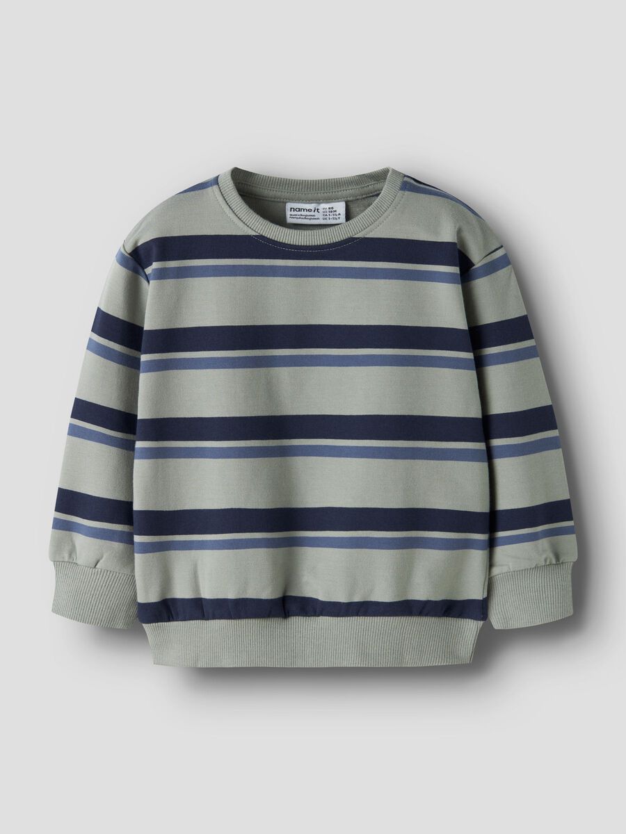 Product carousel image - ORGANIC COTTON SWEATSHIRT, Shadow | 1