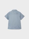 Product image thumbnail - MIT FLIEGE VERZIERTES HEMD, Dusty Blue | 4