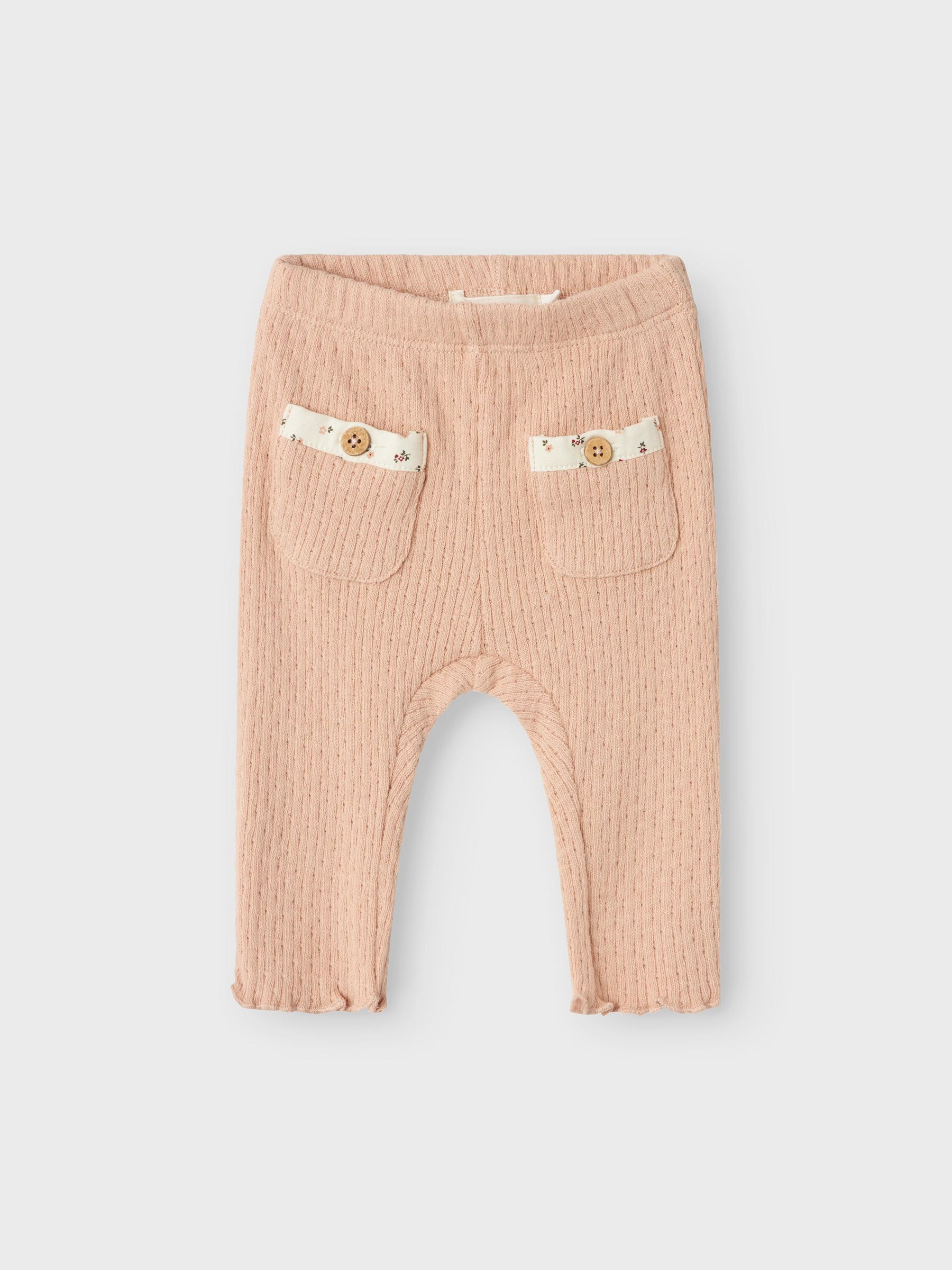 Lil Atelier ORGANIC COTTON LEGGINGS Baby Girls Brown NAME IT Netherlands
