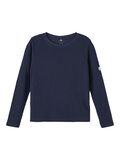 Name it LOOSE FIT LONG SLEEVED TOP, Dark Sapphire, highres - 13204810_DarkSapphire_001.jpg