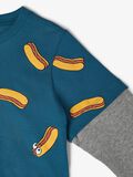 Name it HOTDOG-PRINT LANGÆRMET T-SHIRT, Mallard Blue, highres - 13170624_MallardBlue_006.jpg