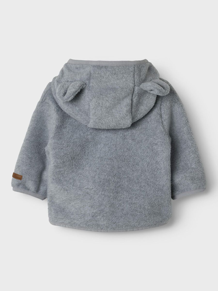 name it BEAR TEDDY JACKET, Grey Melange, highres - 13237500_GreyMelange_002.jpg