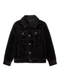 Name it SHEARLING TRIMMED CORDUROY JACKET, Black, highres - 13171523_Black_001.jpg