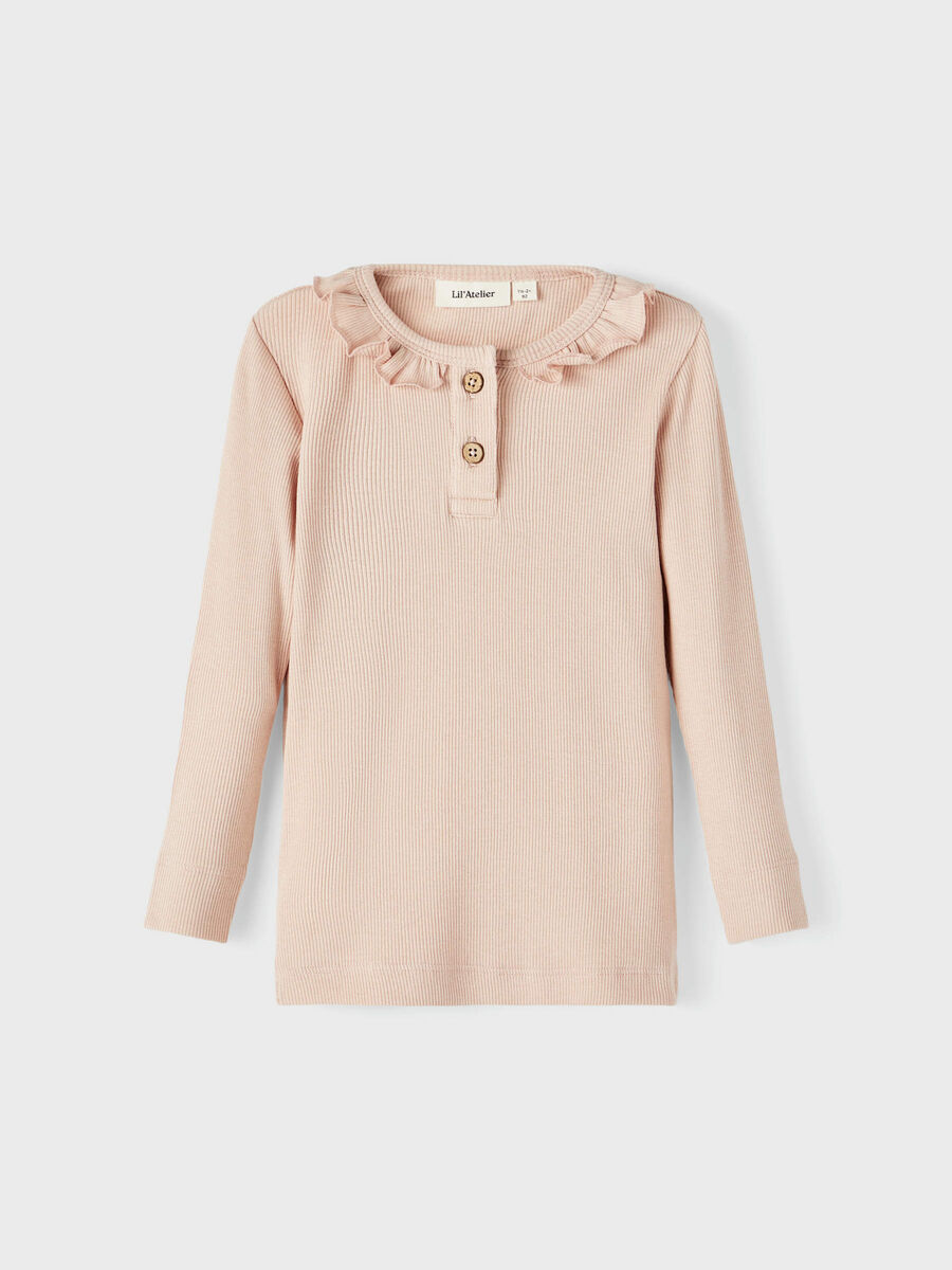 name it SLIM FIT LONG SLEEVED TOP, Rose Dust, highres - 13215333_RoseDust_003.jpg