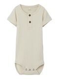 Name it KORTE MOUWEN ROMPER, Oatmeal, highres - 13204608_Oatmeal_001.jpg