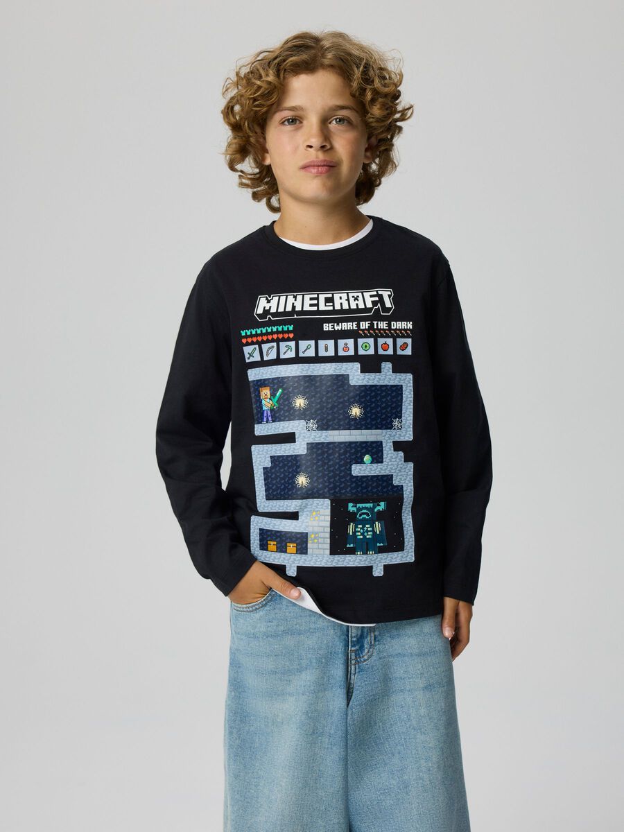Carousel image 2 MINECRAFT TOP, Black