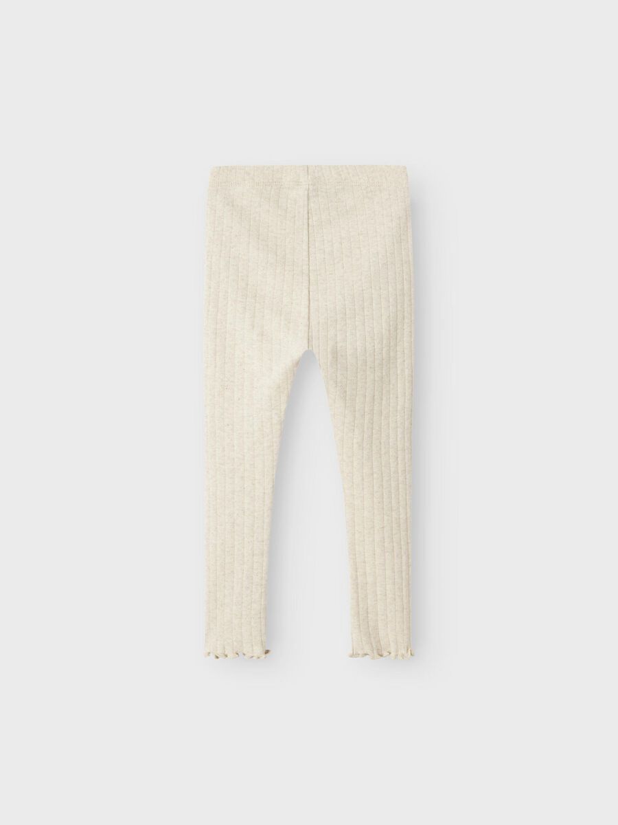 name it RIB KNIT LEGGINGS, Peyote Melange, highres - 13245358_PeyoteMelange_002.jpg