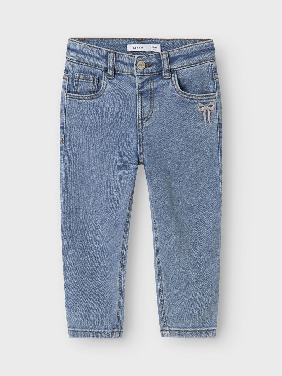name it MOM FIT JEANS, Medium Blue Denim, highres - 13242772_MediumBlueDenim_1206024_003.jpg