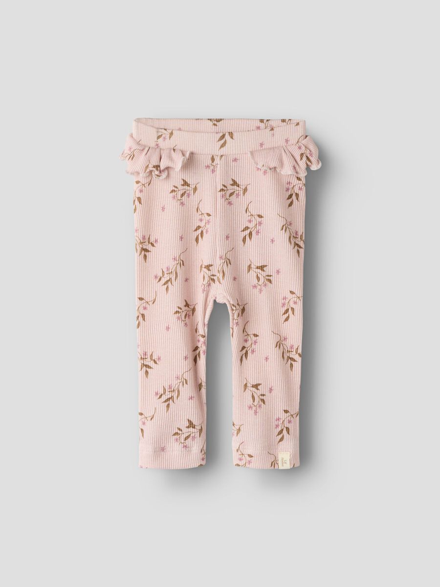 Product carousel image - PRINTED LEGGINGS, Hushed Violet | 1