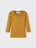 Product image thumbnail - SLIM FIT OBERTEIL MIT LANGEN &Auml;RMELN, Golden Brown | 1