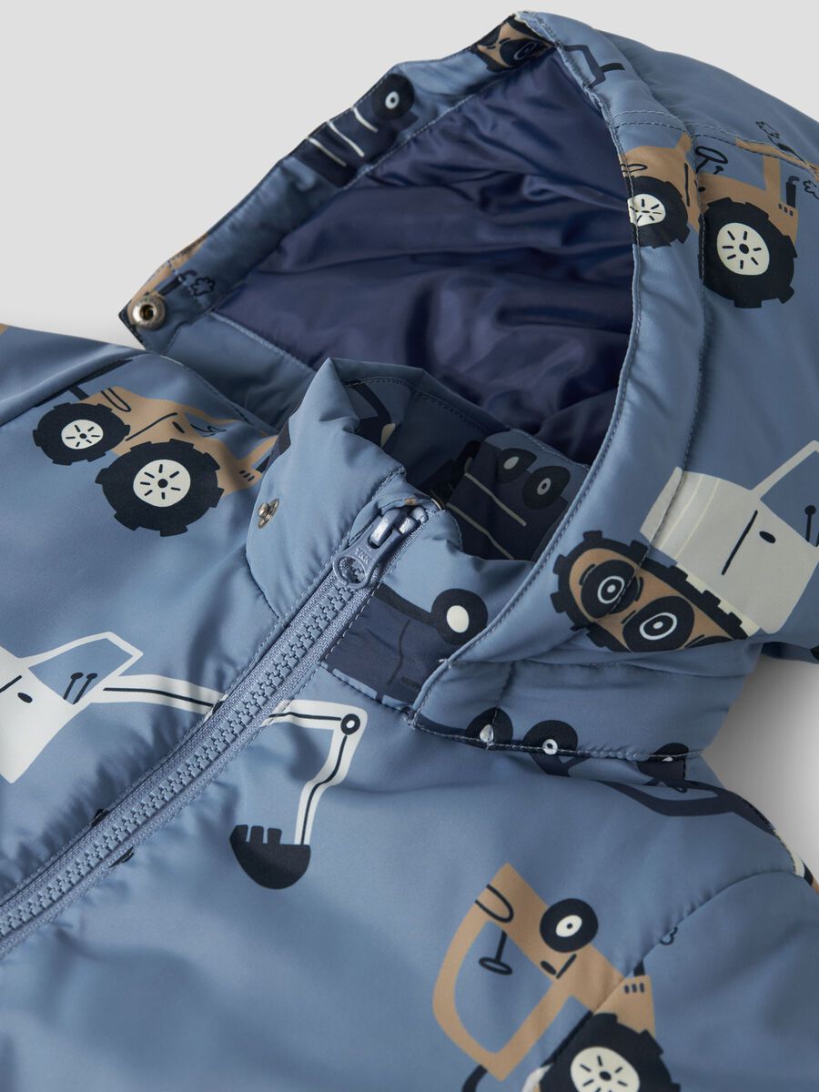 Carousel image 5 PRINTED JACKET, Country Blue
