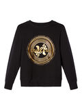 Name it GOLD PRINTED SWEATSHIRT, Black, highres - 13174436_Black_001.jpg