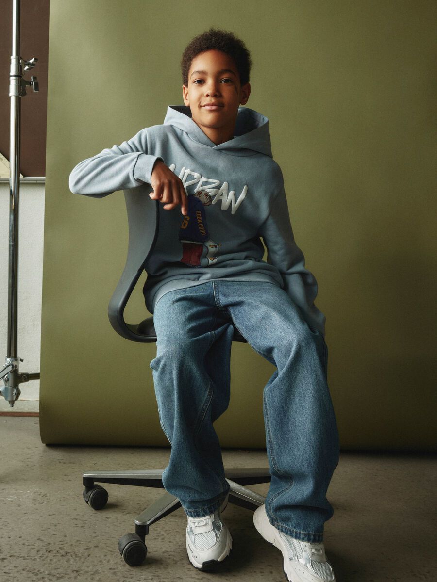 Product carousel image 1 PROSTY KR&Oacute;J JEANSY, Medium Blue Denim