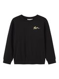 name it ORGANIC COTTON SWEATSHIRT, Black, highres - 13238830_Black_001.jpg
